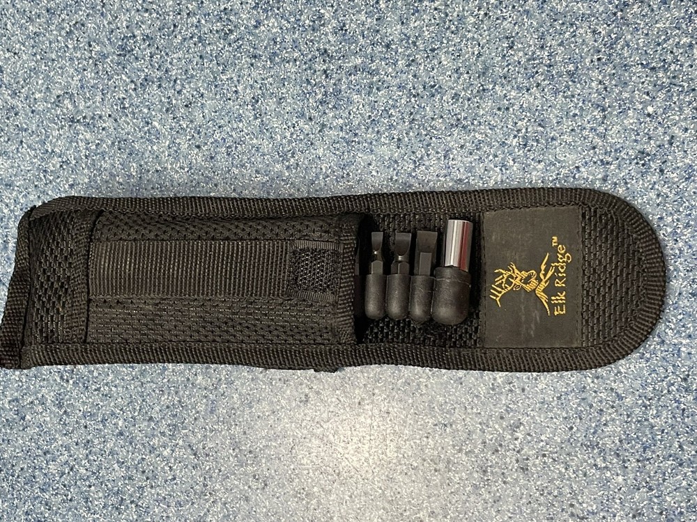 Elk Ridge-Multi Tool With Assorted Tools -pliers -knife-sockets- Bottle Opener