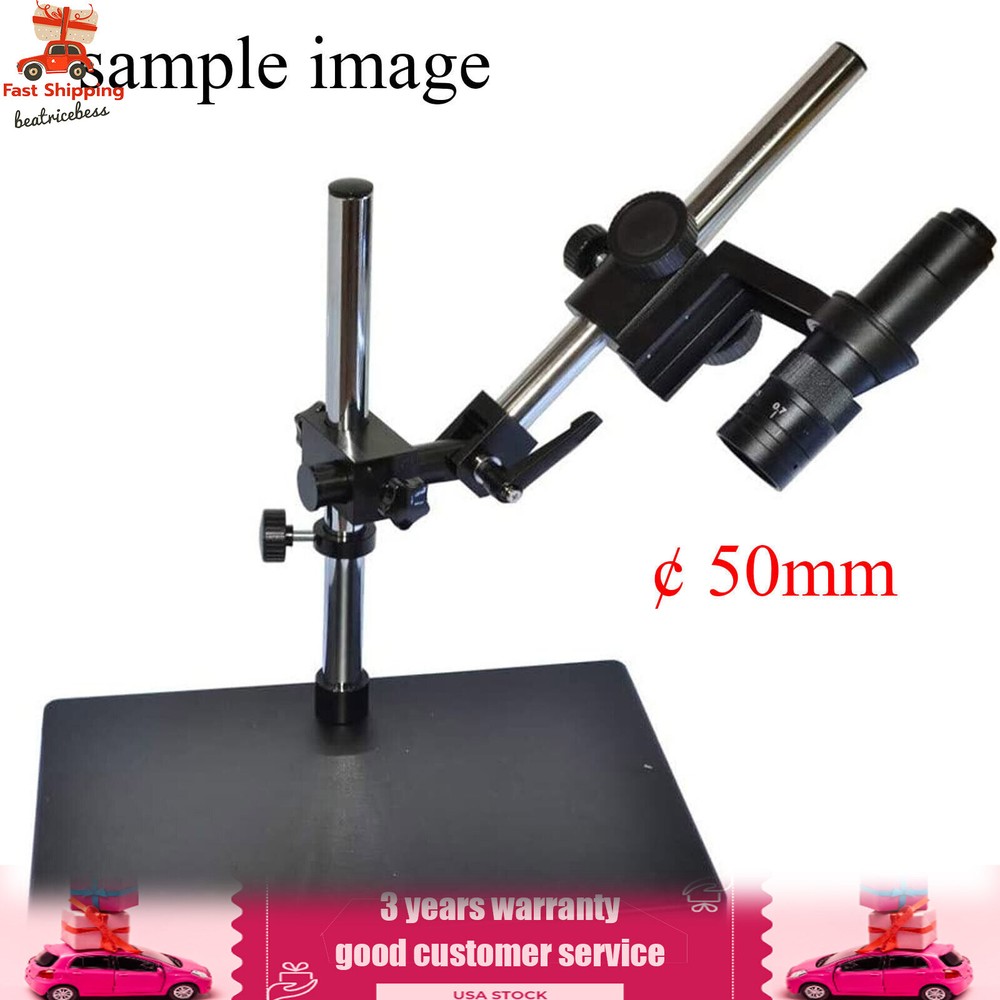 Microscope Camera Boom Stereo Arm Table Stand Adjustable Holder 10-265mm