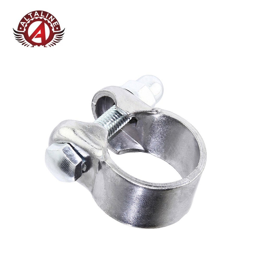 STEEL SEATPOST CLAMP (OUTER DIAMETER 31.8MM) CHROME