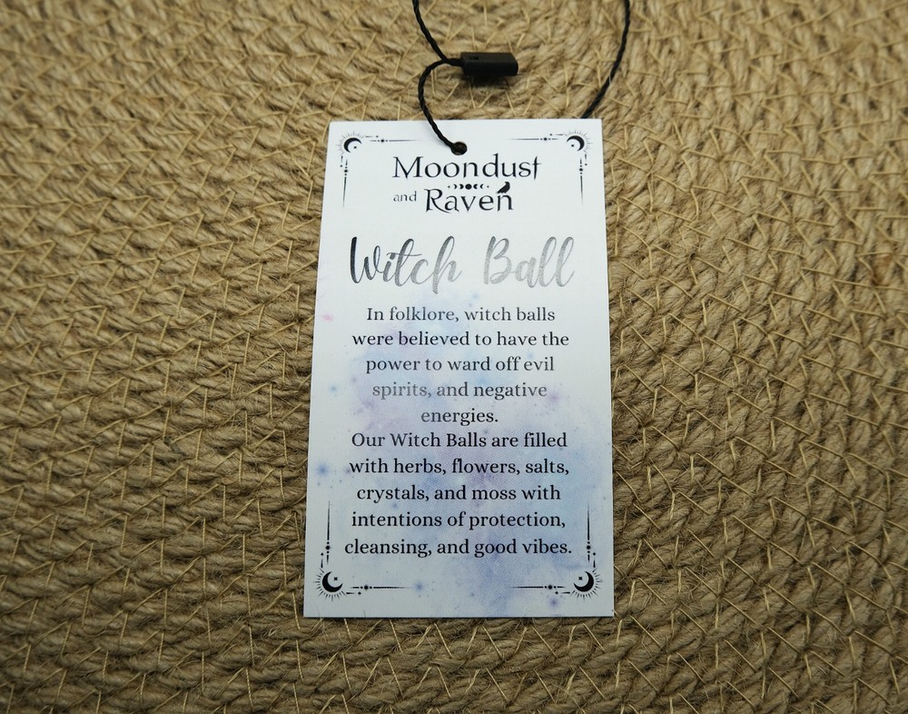 Protection Spell Witch Ball - Witchy Decor