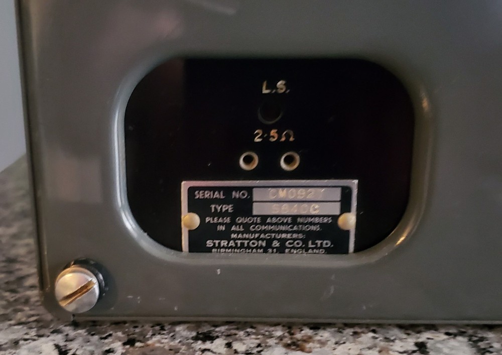 RECEIVER EDDYSTONE S840C