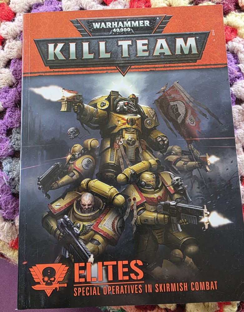 Warhammer 40k Kill Team Elites & Core book softcover book x 2