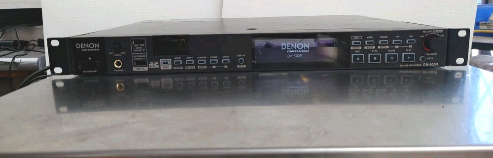 Denon Professional DN-500R SD/USB Recorder - Power Tested