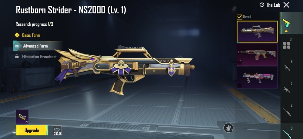 PUBG Mobile X-Suit, Glider, Vehicle, Weapon, Set, Level, Special Effect Bundle