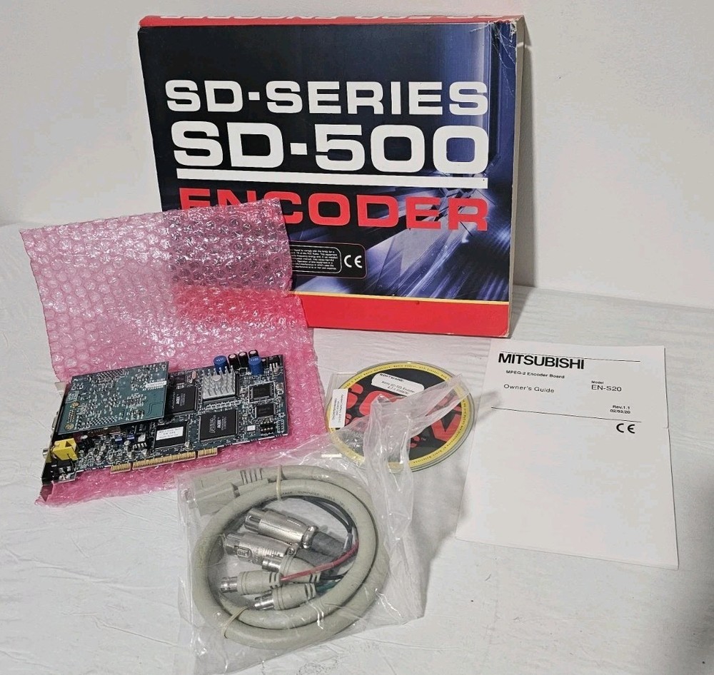 NEW Mitsubishi MPEG-2 Encoder Board Model EN-S20 DVD Program