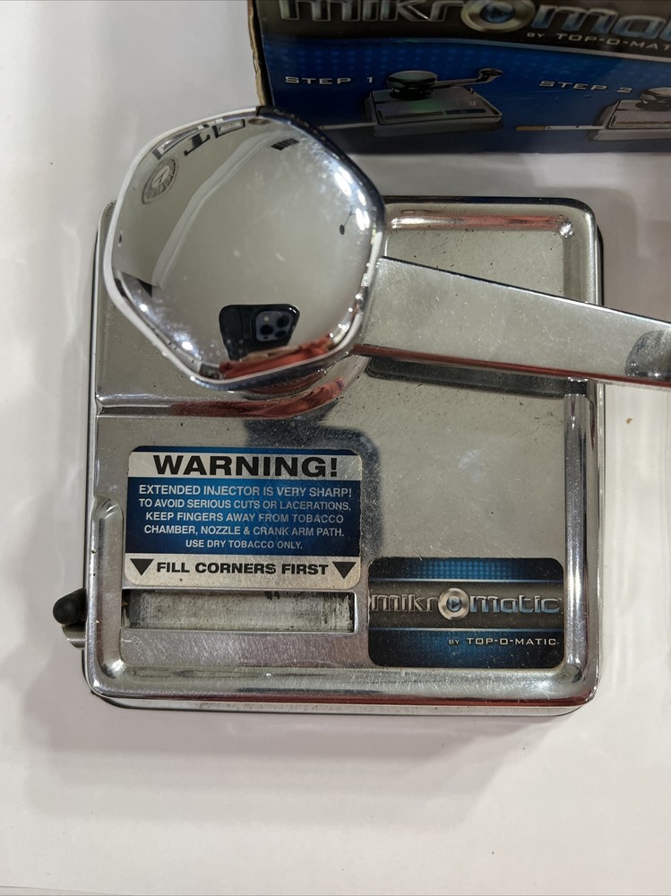 Mikromatic Top-O-Matic KING SIZE Cigarette Rolling Machine - BGNOB