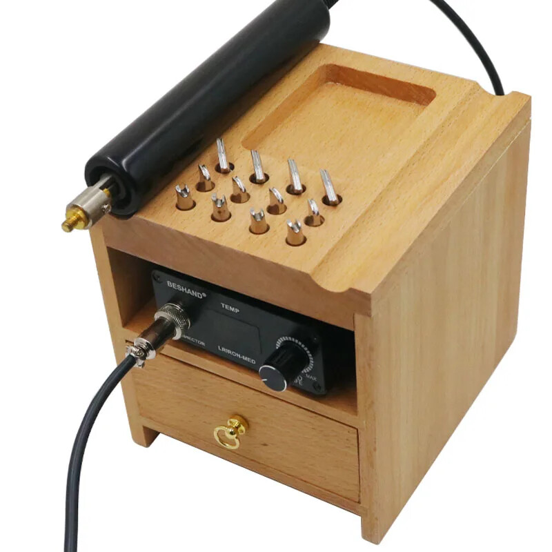 Tool RackSoldering IronHot Edge Tool OrganizerLeather Carving Storage Case