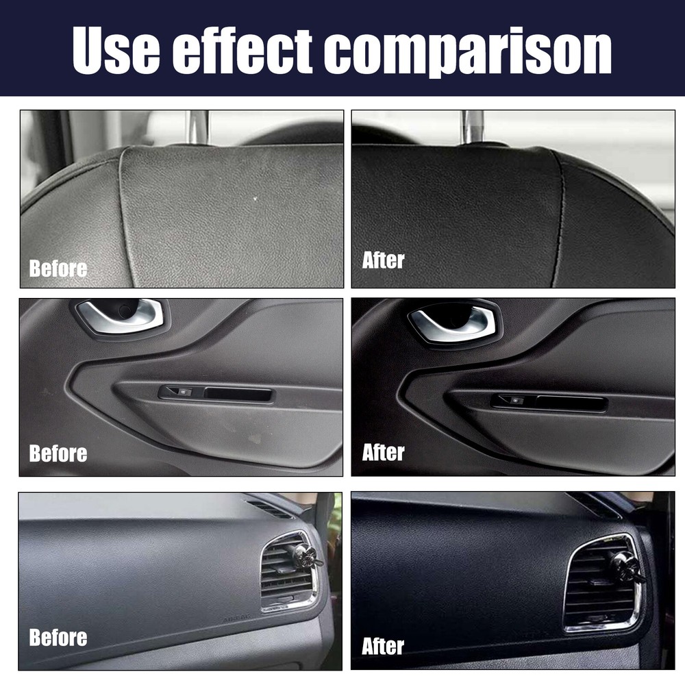Upholstery Spray for Leather & Dashboard - Refurbish & Dust Care Solution