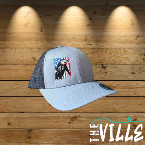 American Pride Gamefowl Hat – Richardson Style Trucker Cap