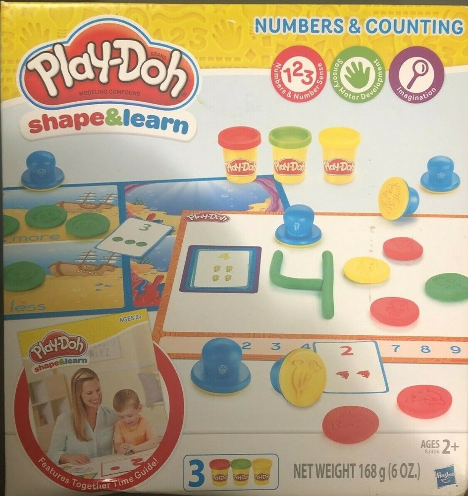 Play-Doh Shape & Learn Numbers and Counting