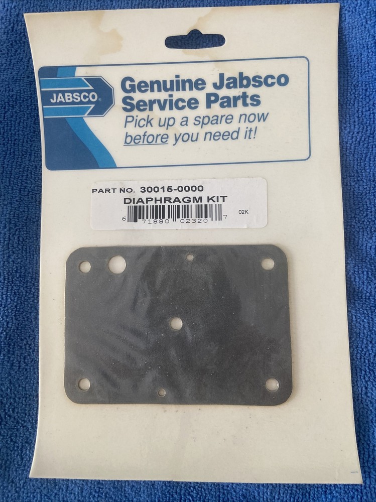 JABSCO DIAPHRAGM KIT 30015-0000 MARINE BOAT