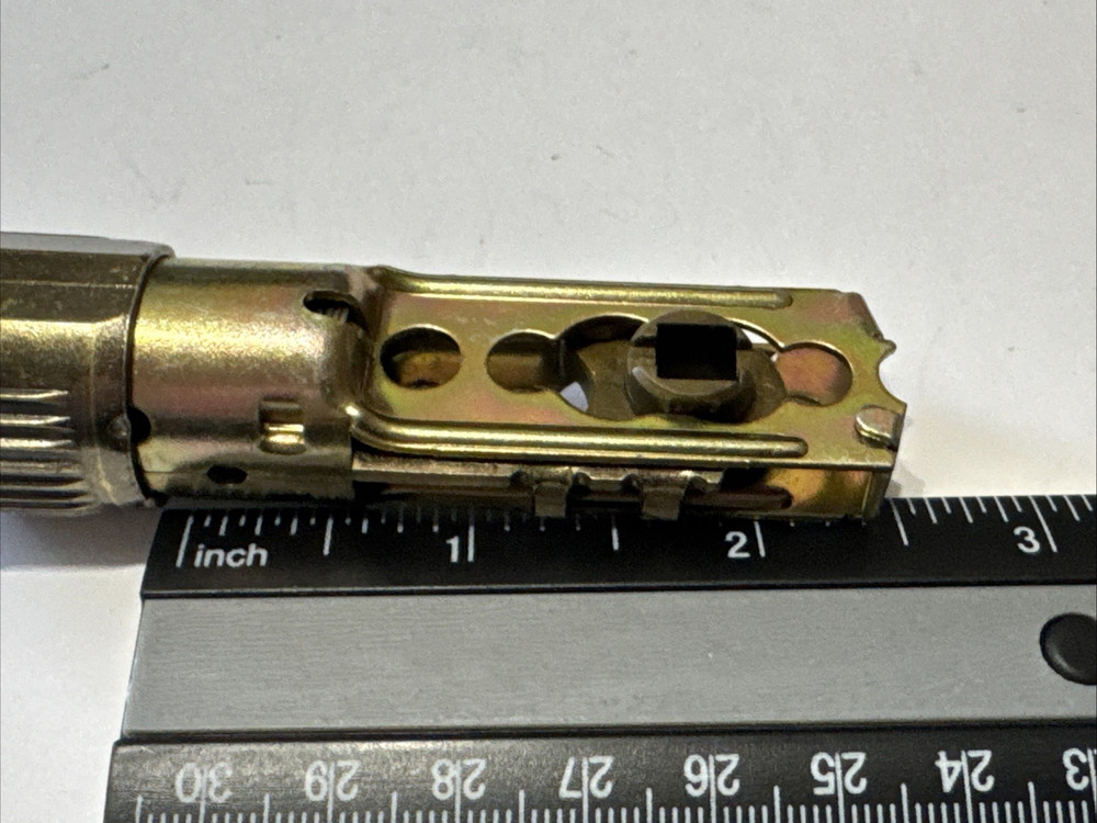 Weiser Lock Universal 6 Way Spring Latch Kit - Antique Brass