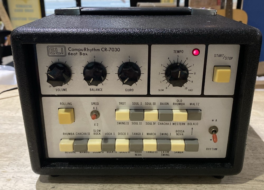 ELI CompuRhythm CR-7030 Analog Drum Machine