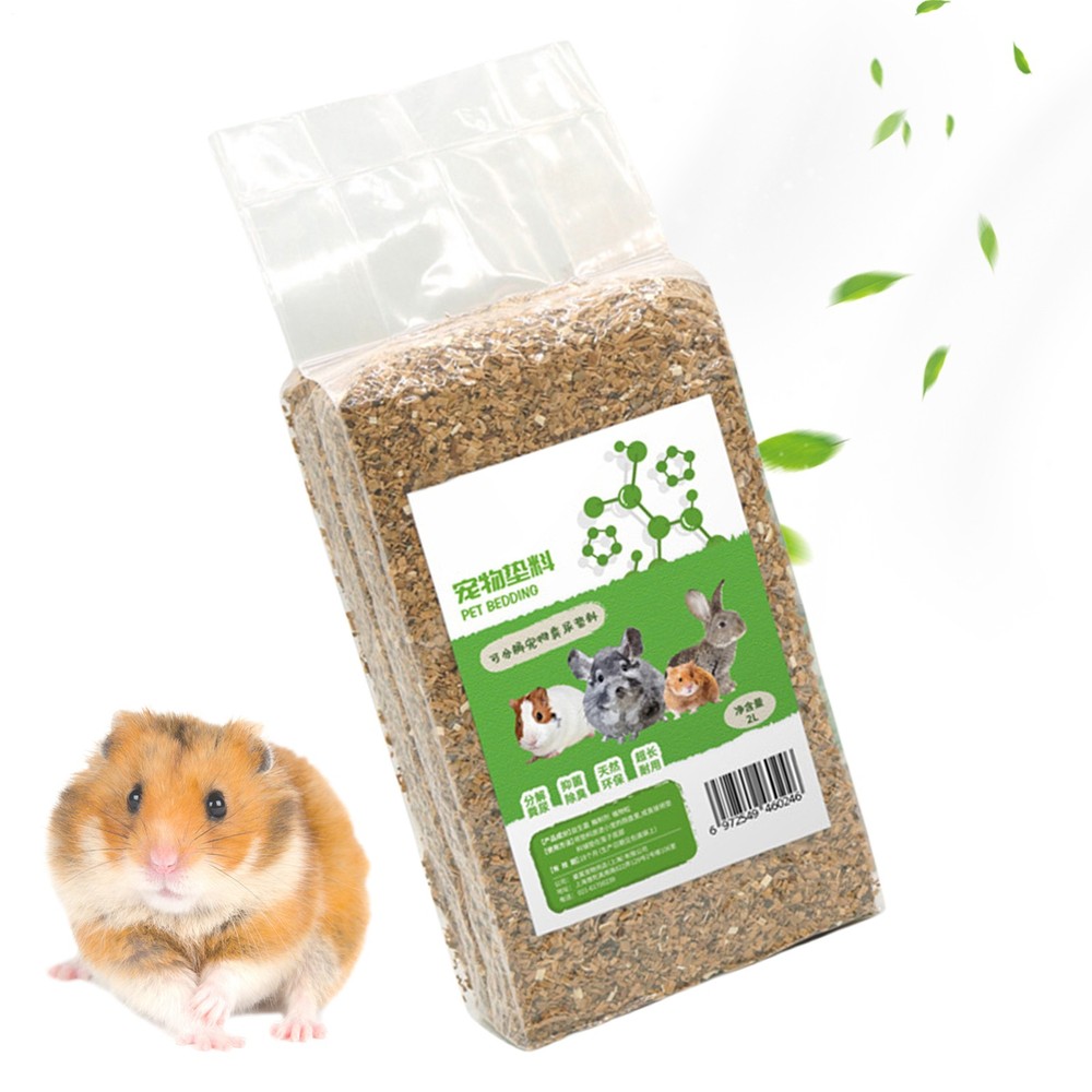 Natural Odor Control Gerbil Bedding For Small Animals Decomposition Bedding 500g