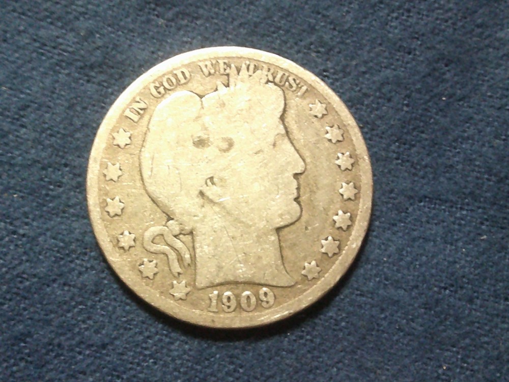 1909-O Barber Half Dollar