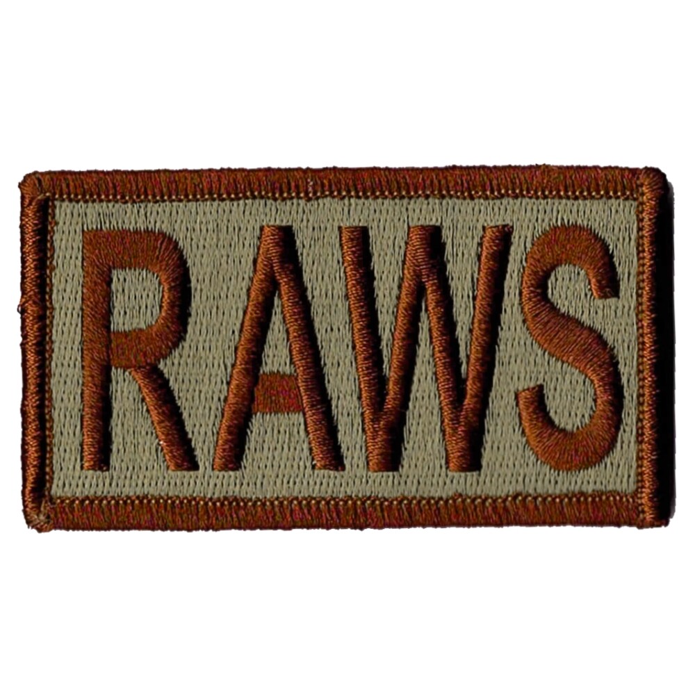 RAWS Duty Identifier Tab / USAF OCP Air Force Patch