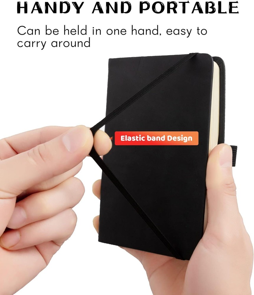 Animusphere (2Pack Pocket Notebook Small Journal 4 Black