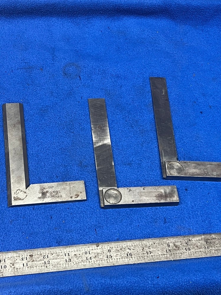 Steel Squares (3)  6"                    R-490