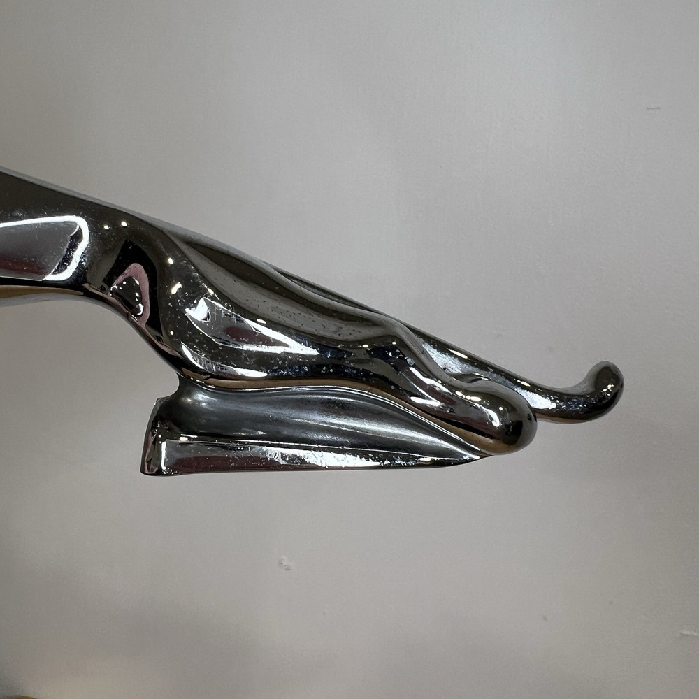 Jaguar Leaping Hood Ornament Large 8”Chrome