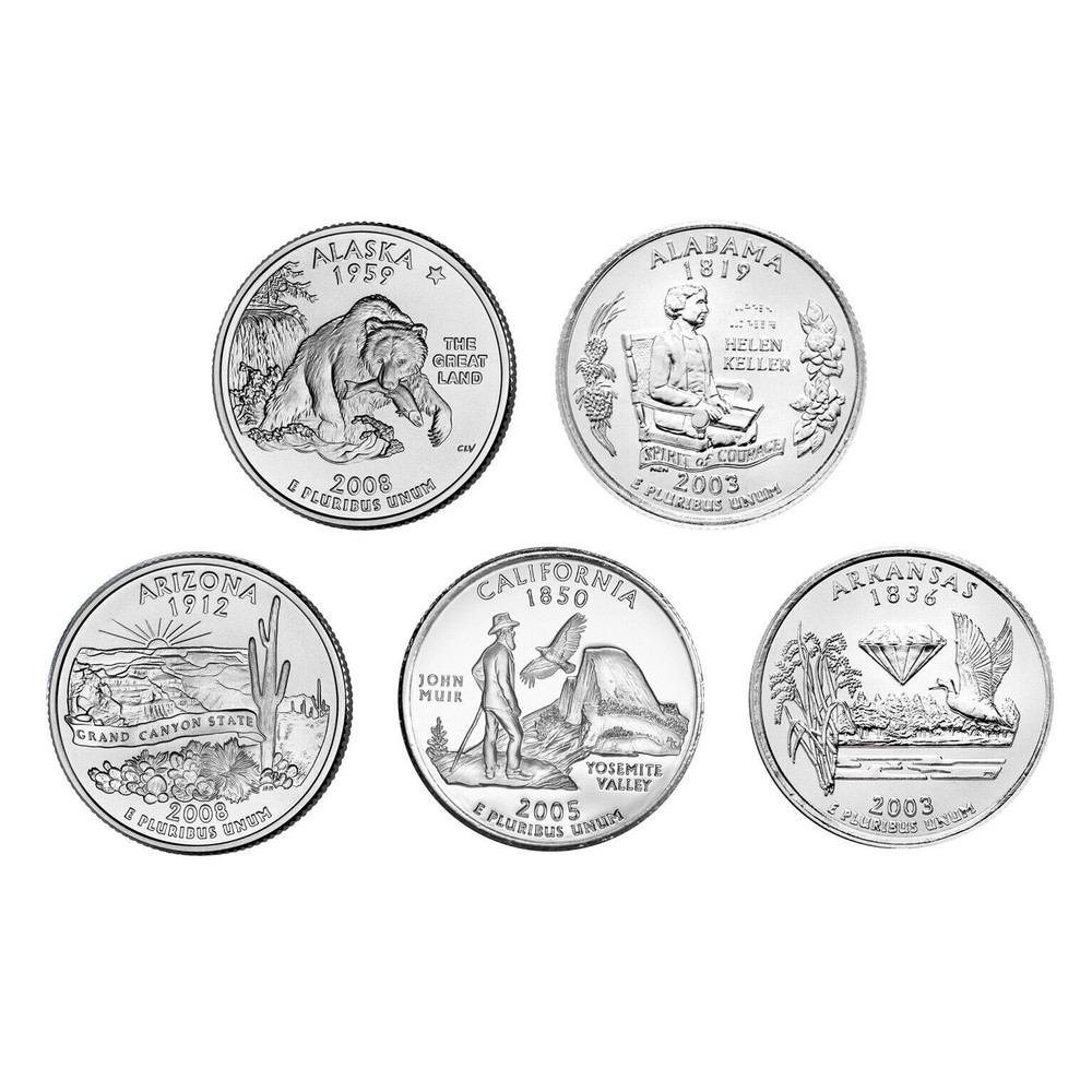 Floral Edition Statehood Quarters Collection