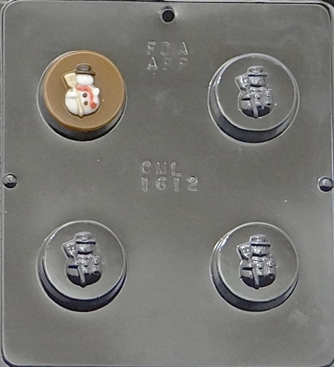 Snowman Chocolate Cookie Sandwich Mold 1612 NEW