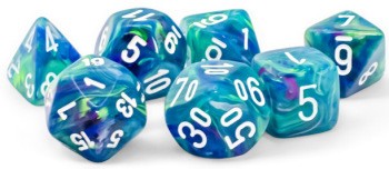 FESTIVE 7-DIE SET MEGA-HEDRAL WATERLILLY/WHITE