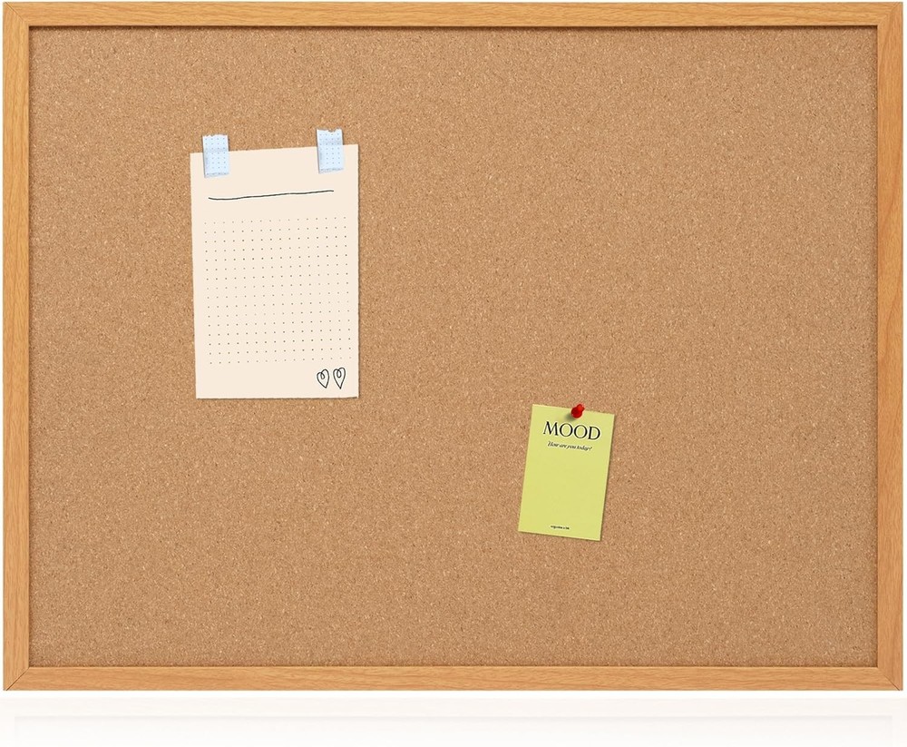Cork Bulletin Board Wall Frame