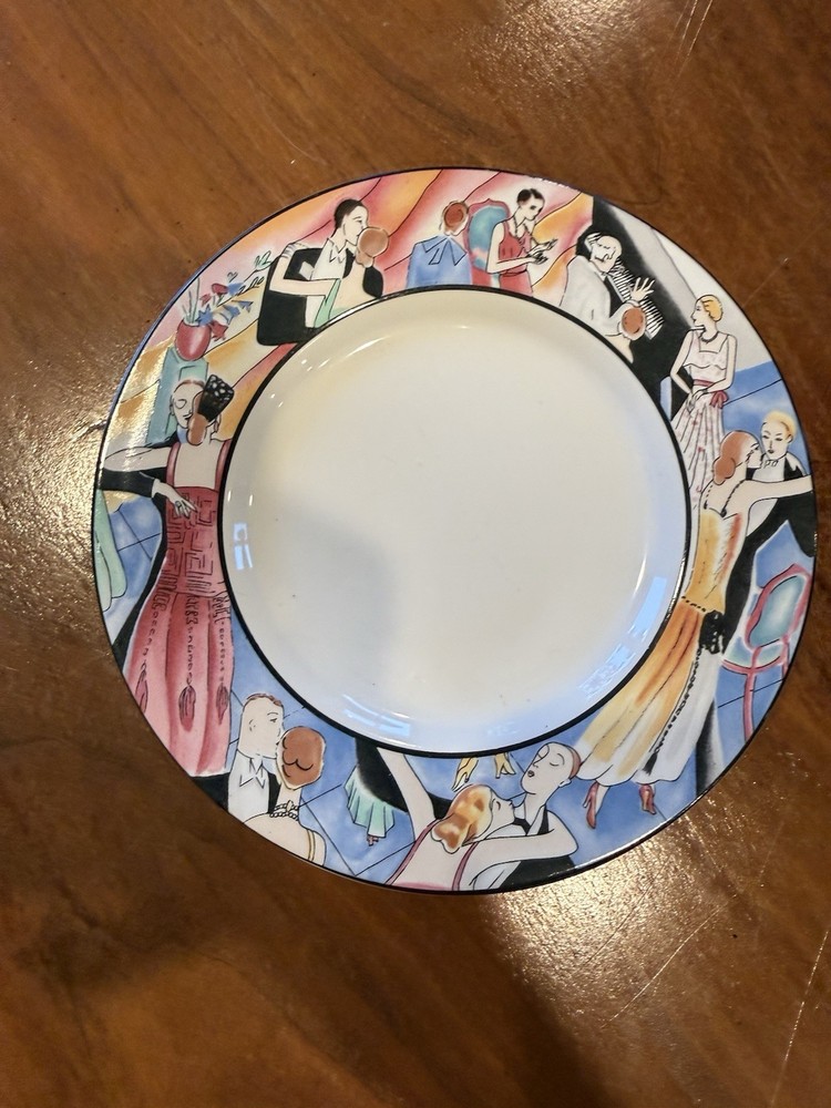 Sakura Tango 1993 Sue Zipkin Dinnerware Set 17 pc Super Nice !!!