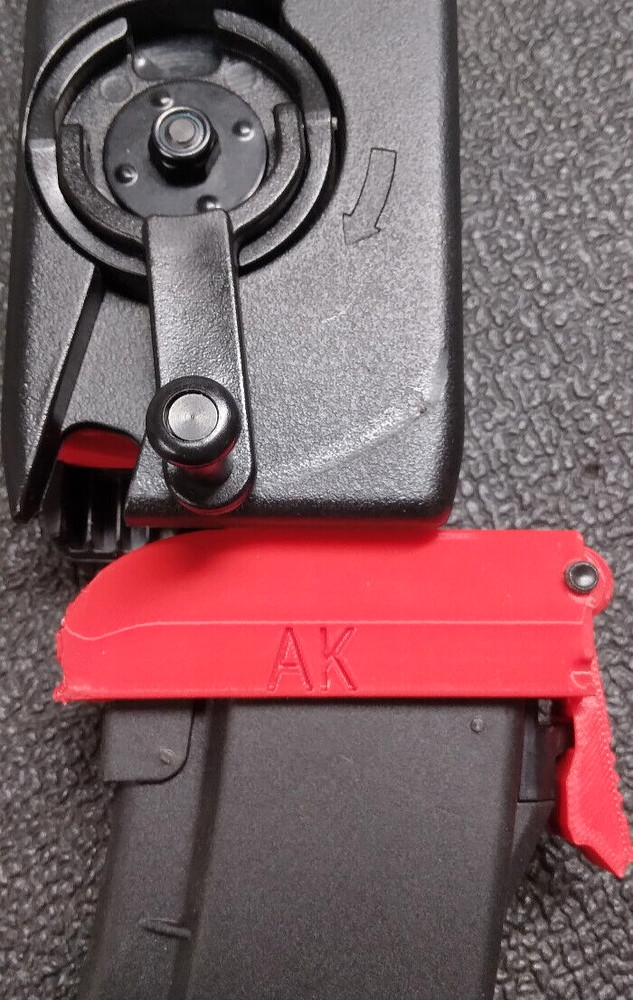 CYMA / LCT AK AEG Odin Speedloader Adapter (Red)