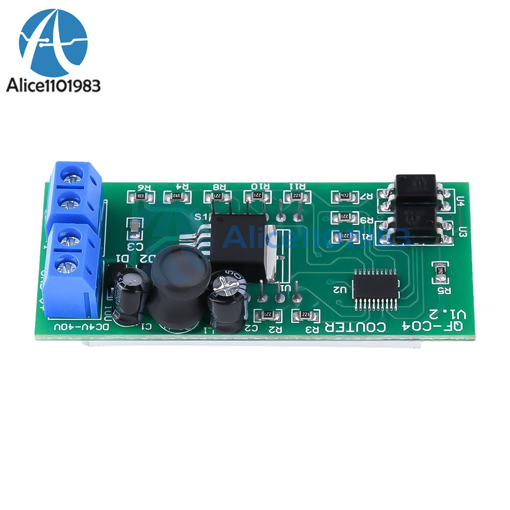 Digital Display 4 Digit Counter Module 0-9999 Counter Module W/ Memory Function