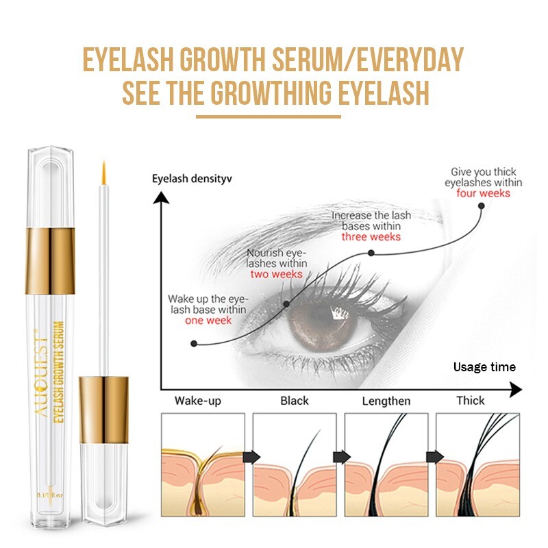 Eyelash Growth Serum Eyebrow Boost Enhancer Natural Rapid Stimulator Extension