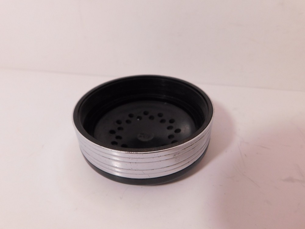 1 - Automatic Electric Chrome Banded Transmitter Handset Cap in VG Condition