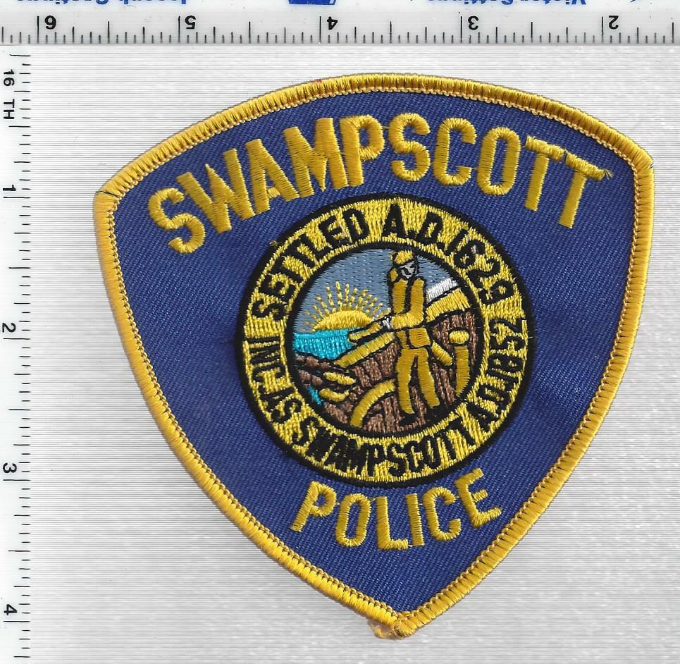 Swampscott Police (Massachusetts) 2nd Issue Shoulder Patch