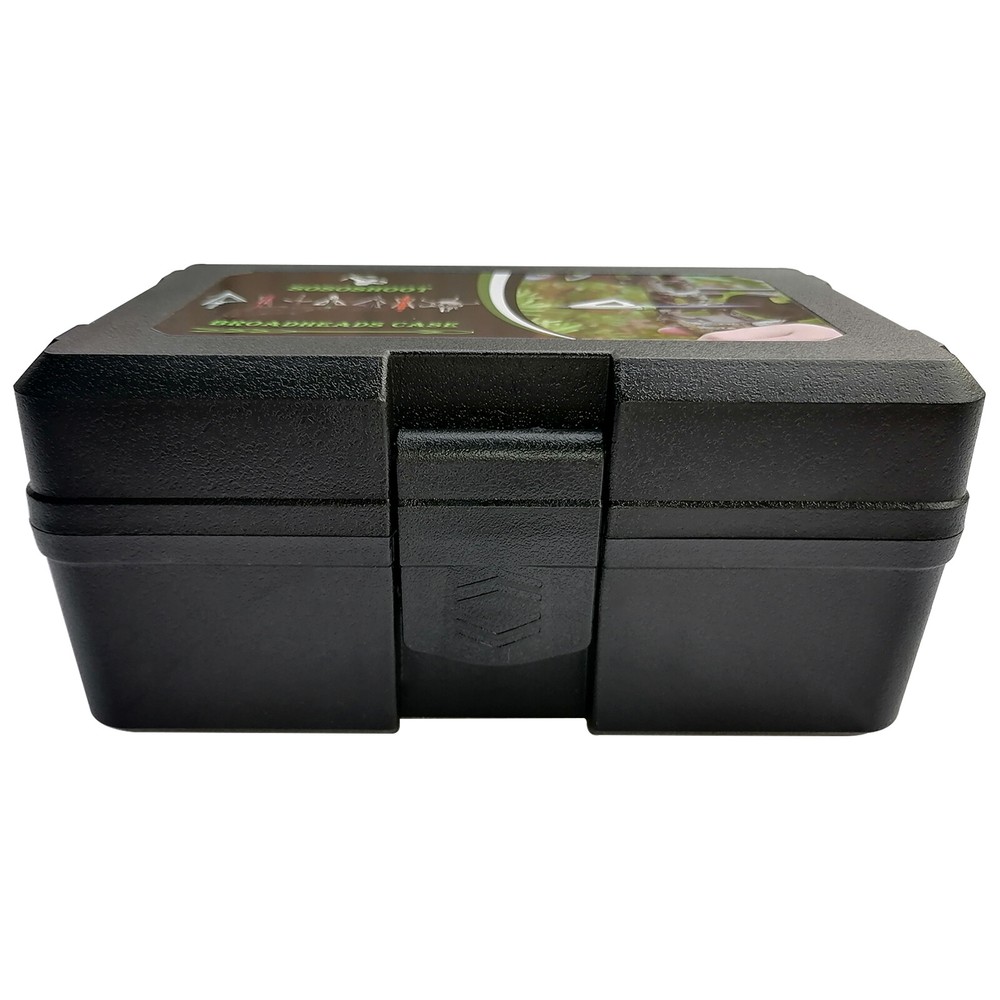 NEW PLASTIC BOX BROADHEAD PROTECTOR PORTABLE CASE CONVENIENT ARROWS STORAGE