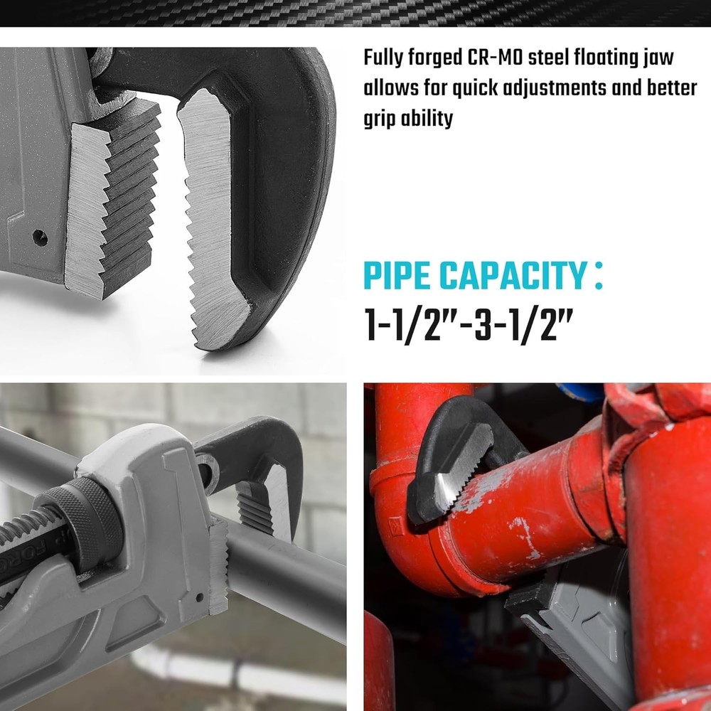 Professional 36" Straight Pipe Wrench