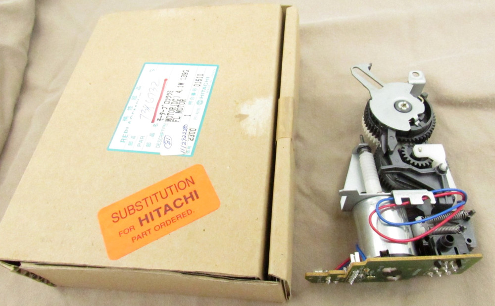 Hitachi 7386732  Motor gear assembly  New open Box