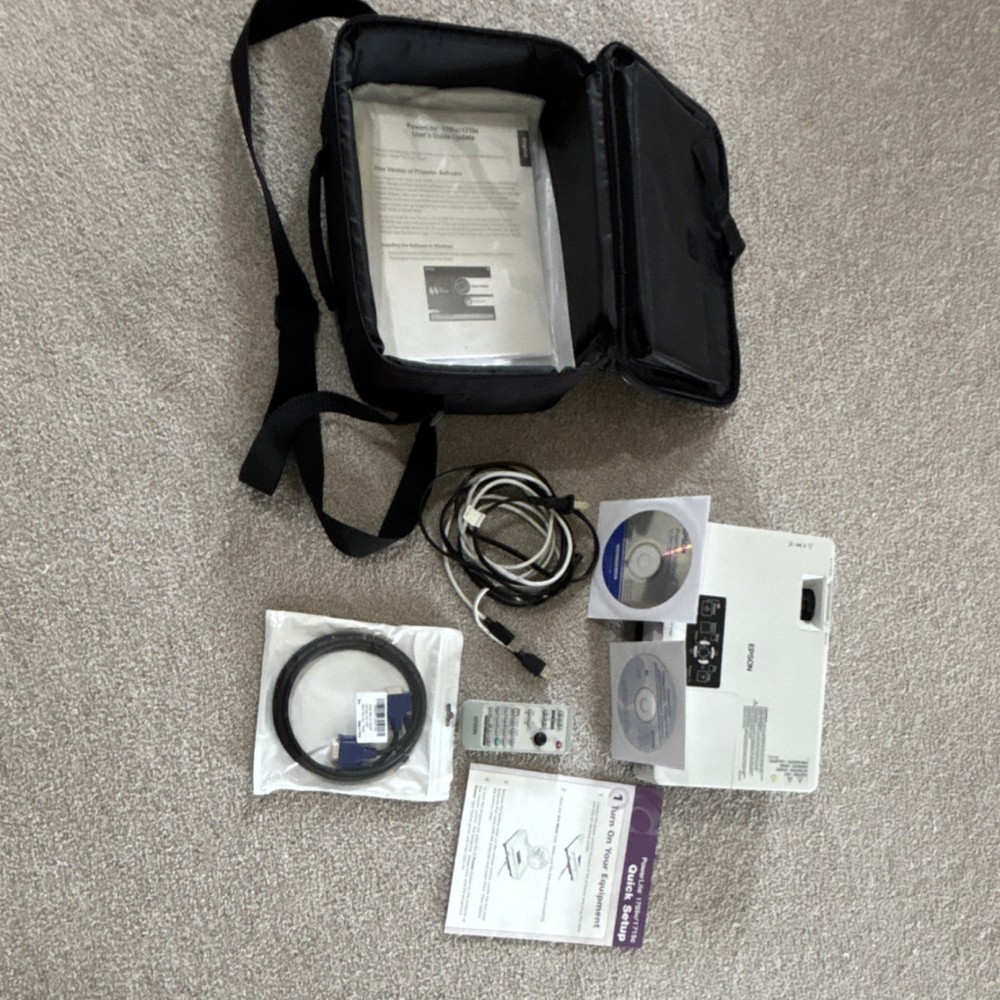 Epson PowerLite 1705c/1715c Driver & Utility Software CD Set