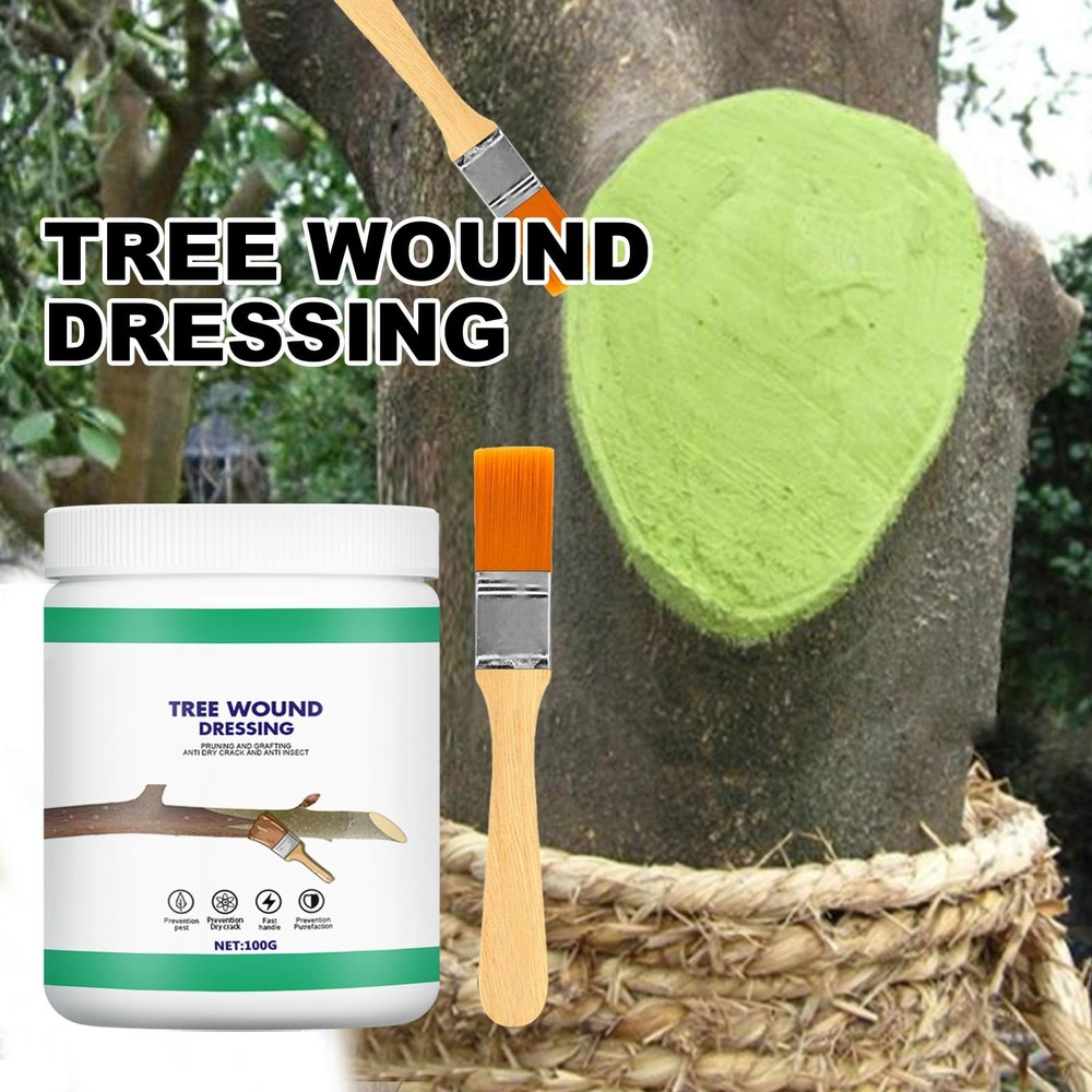 Tree Wound Pruning Sealer, Tree Wound Dressing with Brush, Tree Wound Sealer