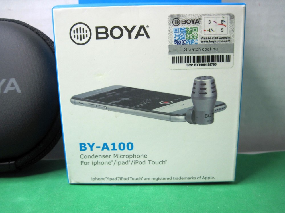 Boya Smartphone Condenser Microphone BY-A100