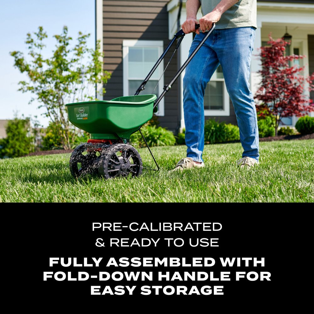 BROADCAST SEED SPREADER for Grass Seed, Fertilizer, Salt, Ice Melt