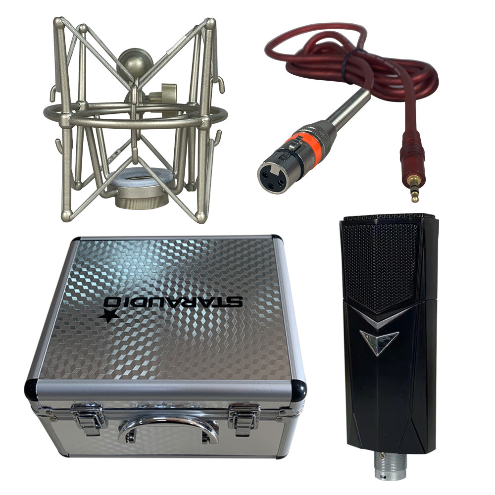 Studio Live Microphone Cardioid Elecrect Condenser Complete Microphone Broadcast