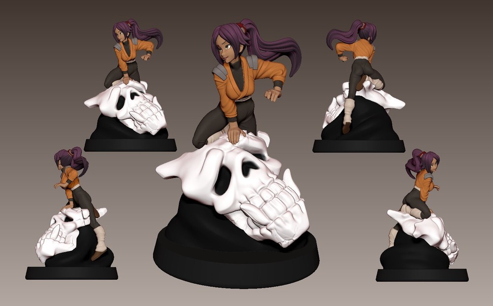 DnD Miniature 32/75mm Black Pantom by LPOMC