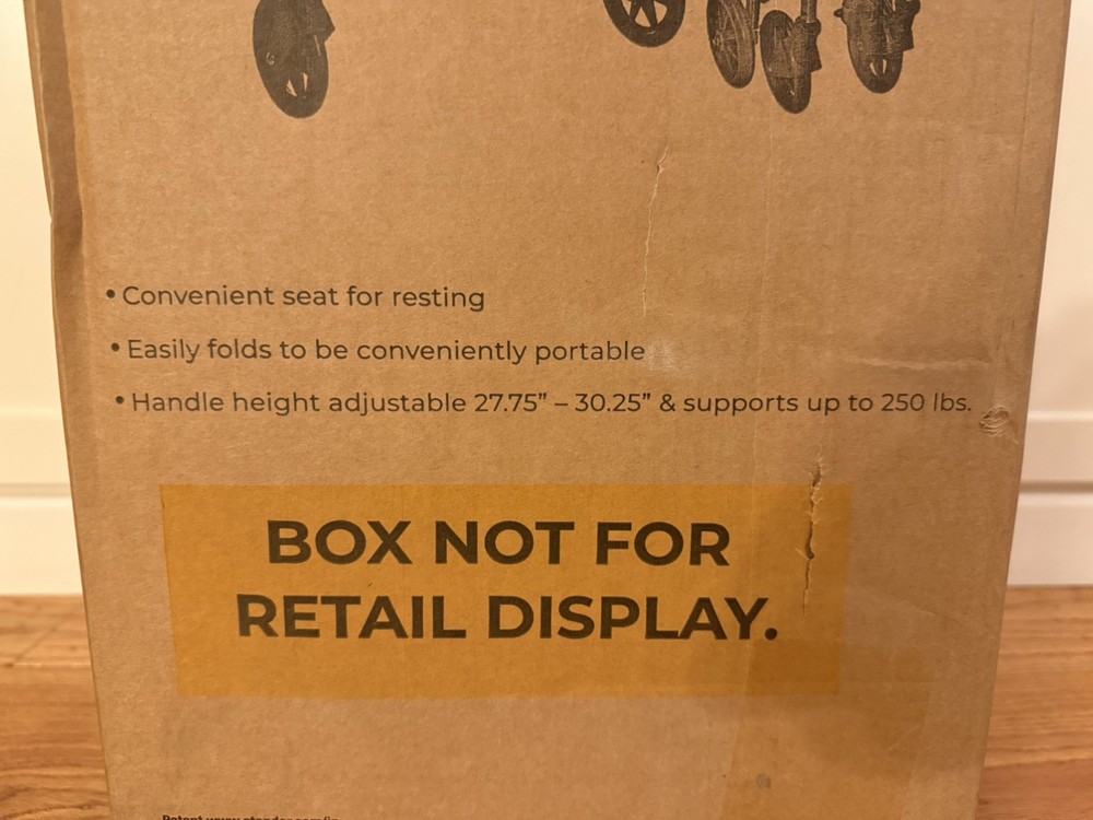 Stander Wonder Rollator Plus Short, Folding Junior Mobility Walker, Lightweight