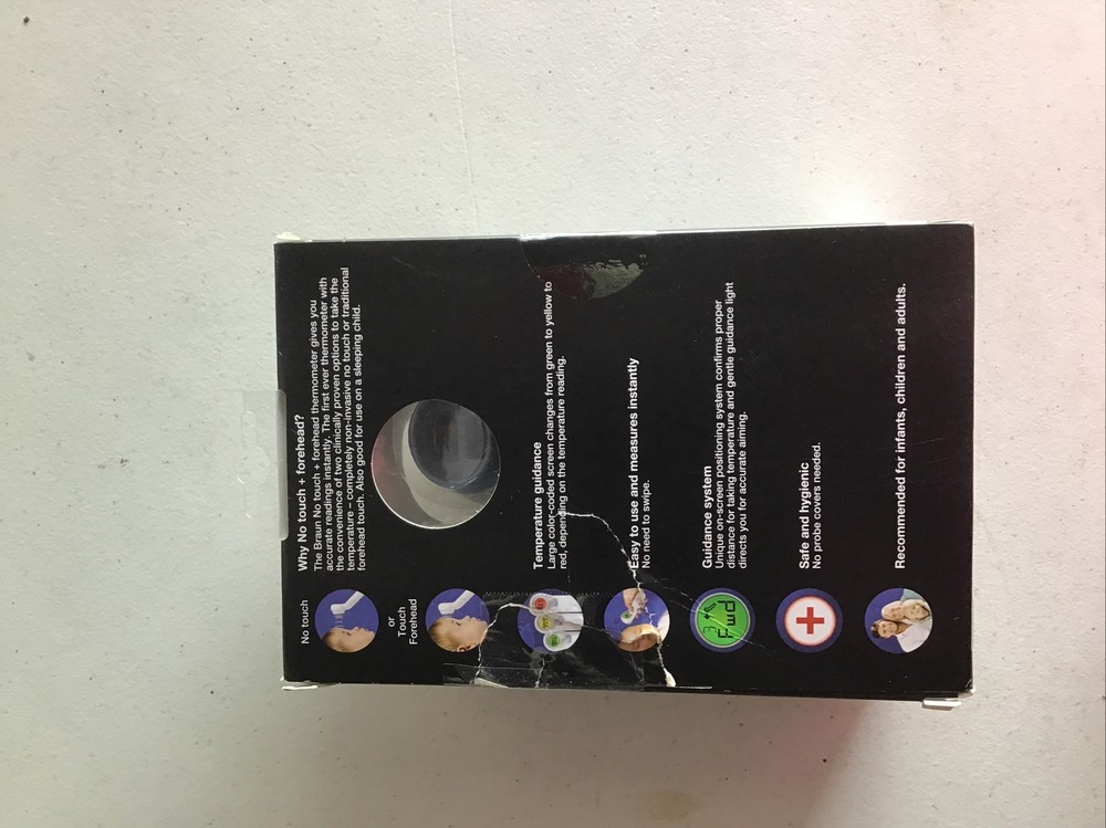 Braun NTF3000US No Touch Plus Forehead Digital Thermometer