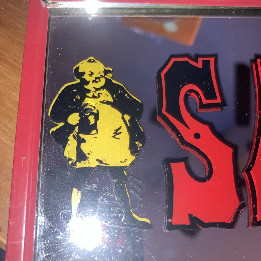 Saloon Mirror Sign,L@@K!