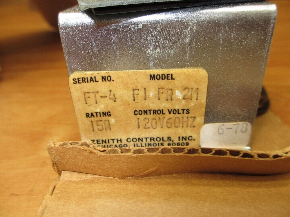 Zenith FR-2M *NEW* Timer Timing Control