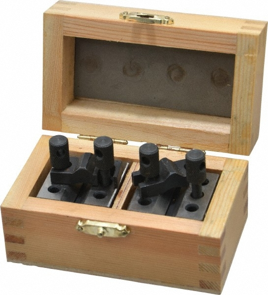 Value Collection 0.575" Max Capacity, 90° Angle, Hardened Steel V-Block