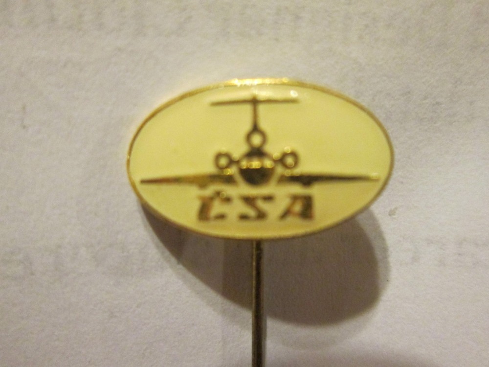 CSA...CZECH NATIONAL AIRLINES..PINS (2)