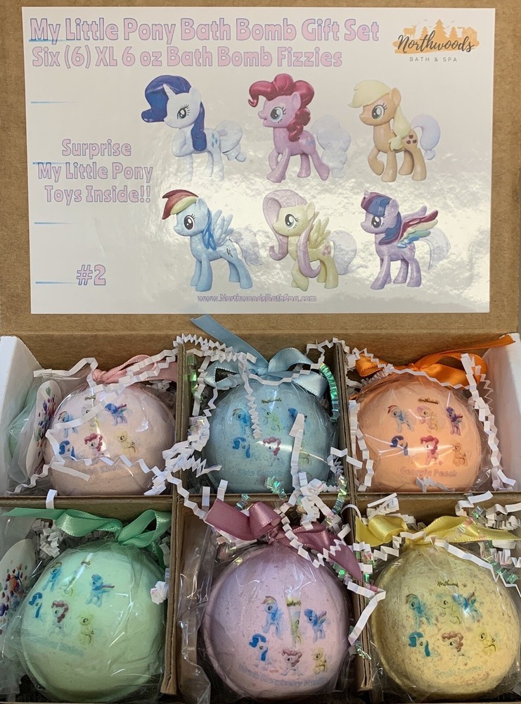 My Little Pony #2 6-pack Bath Bomb Gift Set for Kids