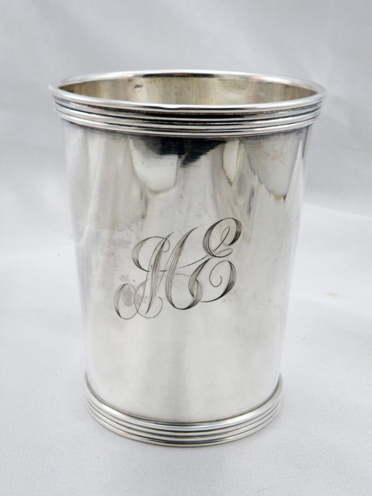 Vintage International Silver Solid Sterling Silver Mint Julep Cup w/MONO